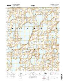 Ikpikpuk River D-2 NW Alaska Current topographic map, 1:25000 scale, 7.5 X 7.5 Minute, Year 2015