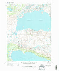 Iliamna A-7 Alaska Historical topographic map, 1:63360 scale, 15 X 15 Minute, Year 1951