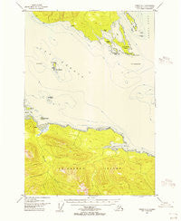 Juneau A-4 Alaska Historical topographic map, 1:63360 scale, 15 X 15 Minute, Year 1948