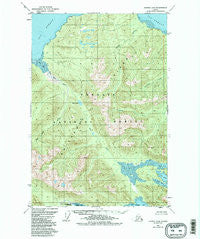 Juneau A-6 Alaska Historical topographic map, 1:63360 scale, 15 X 15 Minute, Year 1951