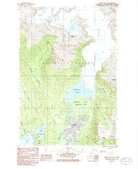 Juneau B-2 NW Alaska Historical topographic map, 1:25000 scale, 7.5 X 7.5 Minute, Year 1986