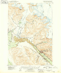 Juneau B-2 Alaska Historical topographic map, 1:62500 scale, 15 X 15 Minute, Year 1949