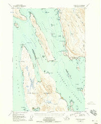 Juneau B-3 Alaska Historical topographic map, 1:63360 scale, 15 X 15 Minute, Year 1947