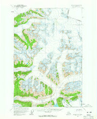 Juneau D-2 Alaska Historical topographic map, 1:63360 scale, 15 X 15 Minute, Year 1960