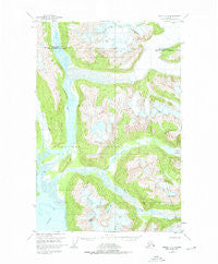 Juneau D-3 Alaska Historical topographic map, 1:63360 scale, 15 X 15 Minute, Year 1948