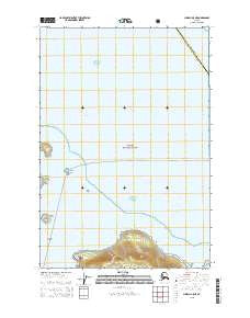 Juneau A-5 NE Alaska Current topographic map, 1:25000 scale, 7.5 X 7.5 Minute, Year 2015