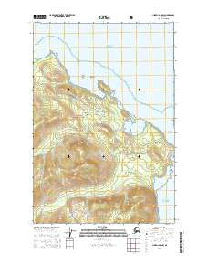 Juneau A-5 NW Alaska Current topographic map, 1:25000 scale, 7.5 X 7.5 Minute, Year 2015