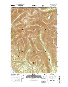 Juneau B-4 SW Alaska Current topographic map, 1:25000 scale, 7.5 X 7.5 Minute, Year 2015