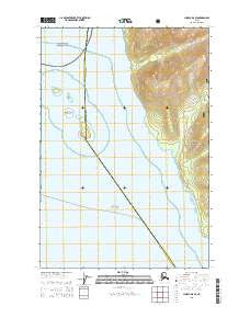 Juneau B-5 SE Alaska Current topographic map, 1:25000 scale, 7.5 X 7.5 Minute, Year 2015