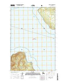 Juneau B-6 SE Alaska Current topographic map, 1:25000 scale, 7.5 X 7.5 Minute, Year 2015
