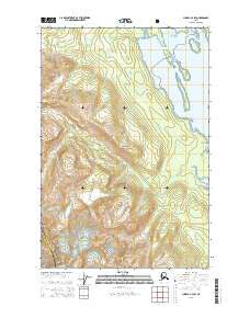 Juneau C-4 SW Alaska Current topographic map, 1:25000 scale, 7.5 X 7.5 Minute, Year 2015