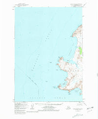 Karluk B-3 Alaska Historical topographic map, 1:63360 scale, 15 X 15 Minute, Year 1952