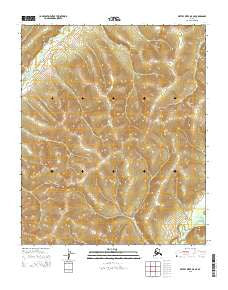 Kateel River A-5 NE Alaska Current topographic map, 1:25000 scale, 7.5 X 7.5 Minute, Year 2015