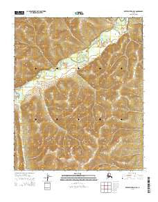 Kateel River A-5 SE Alaska Current topographic map, 1:25000 scale, 7.5 X 7.5 Minute, Year 2015