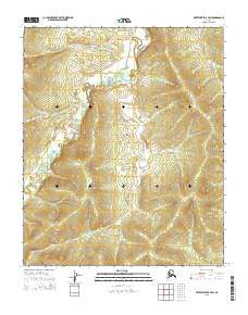 Kateel River B-4 SW Alaska Current topographic map, 1:25000 scale, 7.5 X 7.5 Minute, Year 2015