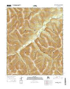 Kateel River B-5 NE Alaska Current topographic map, 1:25000 scale, 7.5 X 7.5 Minute, Year 2015