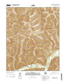 Kateel River B-6 NE Alaska Current topographic map, 1:25000 scale, 7.5 X 7.5 Minute, Year 2015
