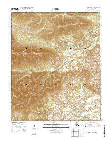 Kateel River C-4 NE Alaska Current topographic map, 1:25000 scale, 7.5 X 7.5 Minute, Year 2015