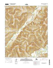 Kateel River C-5 SW Alaska Current topographic map, 1:25000 scale, 7.5 X 7.5 Minute, Year 2015