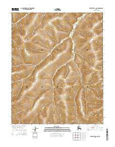 Kateel River C-6 NE Alaska Current topographic map, 1:25000 scale, 7.5 X 7.5 Minute, Year 2015