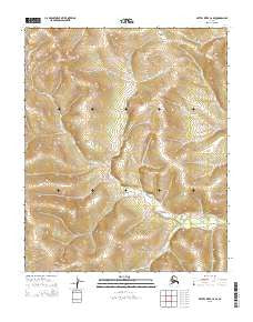 Kateel River C-6 SE Alaska Current topographic map, 1:25000 scale, 7.5 X 7.5 Minute, Year 2015