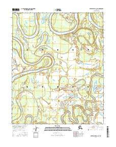 Kateel River D-1 NE Alaska Current topographic map, 1:25000 scale, 7.5 X 7.5 Minute, Year 2016