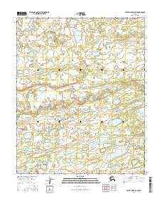 Kateel River D-2 SW Alaska Current topographic map, 1:25000 scale, 7.5 X 7.5 Minute, Year 2016