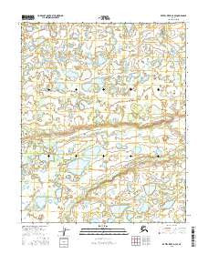 Kateel River D-3 SE Alaska Current topographic map, 1:25000 scale, 7.5 X 7.5 Minute, Year 2016