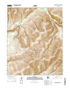 Kateel River D-6 NE Alaska Current topographic map, 1:25000 scale, 7.5 X 7.5 Minute, Year 2015