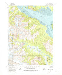 Kenai A-8 Alaska Historical topographic map, 1:63360 scale, 15 X 15 Minute, Year 1958
