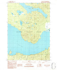 Kenai B-1 NW Alaska Historical topographic map, 1:25000 scale, 7.5 X 7.5 Minute, Year 1986