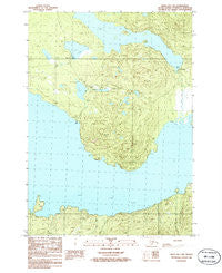 Kenai B-1 NW Alaska Historical topographic map, 1:25000 scale, 7.5 X 7.5 Minute, Year 1986