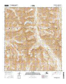 Killik River A-2 NE Alaska Current topographic map, 1:25000 scale, 7.5 X 7.5 Minute, Year 2016