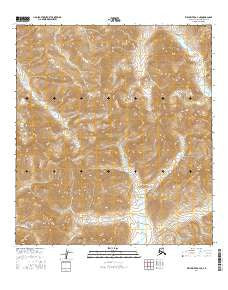 Killik River A-4 NE Alaska Current topographic map, 1:25000 scale, 7.5 X 7.5 Minute, Year 2016