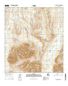 Killik River B-4 SW Alaska Current topographic map, 1:25000 scale, 7.5 X 7.5 Minute, Year 2016