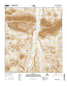 Killik River B-5 NE Alaska Current topographic map, 1:25000 scale, 7.5 X 7.5 Minute, Year 2016