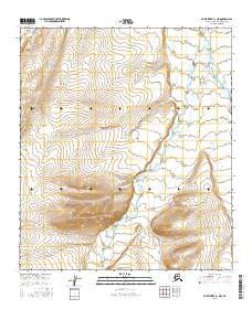 Killik River C-1 NW Alaska Current topographic map, 1:25000 scale, 7.5 X 7.5 Minute, Year 2016