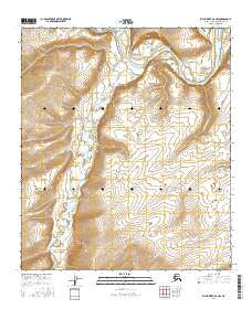 Killik River D-2 NW Alaska Current topographic map, 1:25000 scale, 7.5 X 7.5 Minute, Year 2016