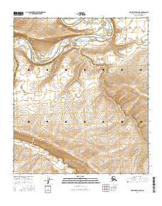 Killik River D-5 NE Alaska Current topographic map, 1:25000 scale, 7.5 X 7.5 Minute, Year 2016