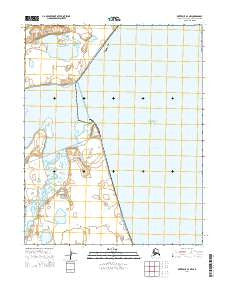 Kotzebue A-4 NW Alaska Current topographic map, 1:25000 scale, 7.5 X 7.5 Minute, Year 2014