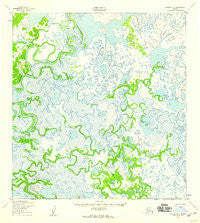 Kwiguk A-1 Alaska Historical topographic map, 1:63360 scale, 15 X 15 Minute, Year 1952