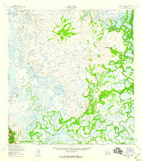 Kwiguk A-5 Alaska Historical topographic map, 1:63360 scale, 15 X 15 Minute, Year 1952