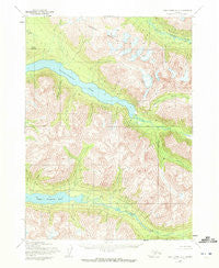 Lake Clark A-3 Alaska Historical topographic map, 1:63360 scale, 15 X 15 Minute, Year 1954