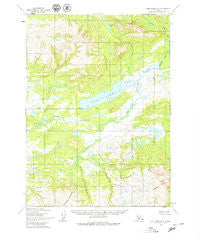 Lake Clark A-6 Alaska Historical topographic map, 1:63360 scale, 15 X 15 Minute, Year 1954