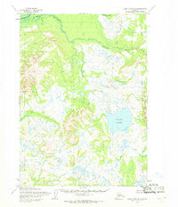 Lake Clark B-7 Alaska Historical topographic map, 1:63360 scale, 15 X 15 Minute, Year 1954