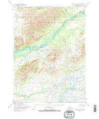 Lake Clark B-8 Alaska Historical topographic map, 1:63360 scale, 15 X 15 Minute, Year 1954