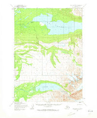 Lake Clark D-3 Alaska Historical topographic map, 1:63360 scale, 15 X 15 Minute, Year 1954