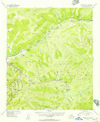 Livengood A-1 Alaska Historical topographic map, 1:63360 scale, 15 X 15 Minute, Year 1954