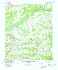 Livengood A-1 Alaska Historical topographic map, 1:63360 scale, 15 X 15 Minute, Year 1952