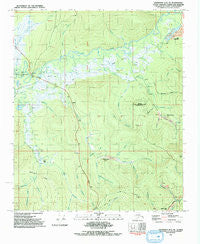 Livengood A-2 SE Alaska Historical topographic map, 1:25000 scale, 7.5 X 7.5 Minute, Year 1992